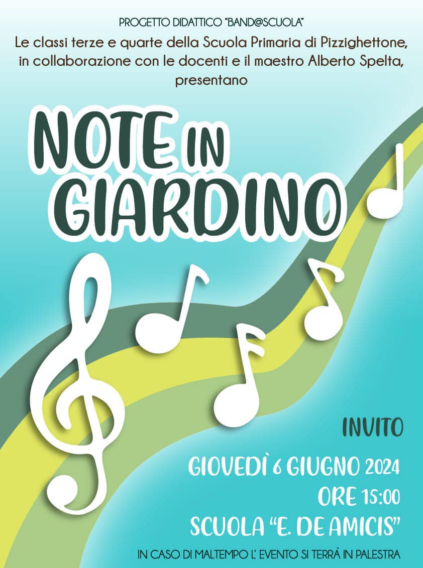 Note in Giardino