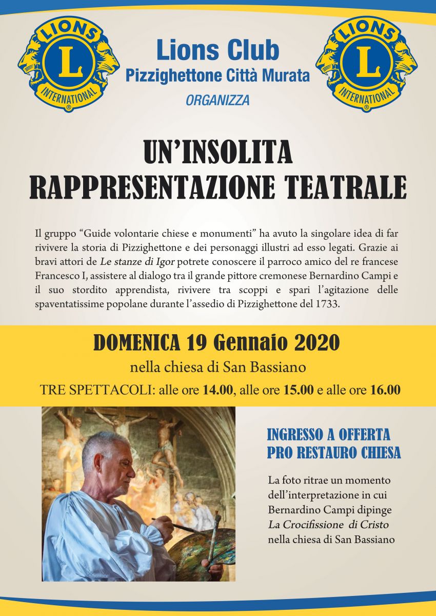Un'insolita rappresentazione teatrale